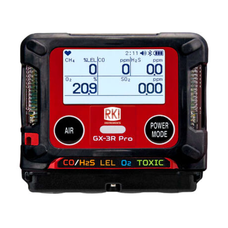 Gx3R Pro-five gas monitor-portable multi-gas-1